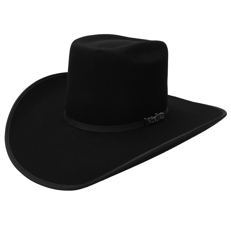 6X Vakera Black with Brim Texanas Para Hombre