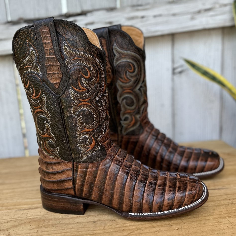 Cowboy boots crocodile hotsell