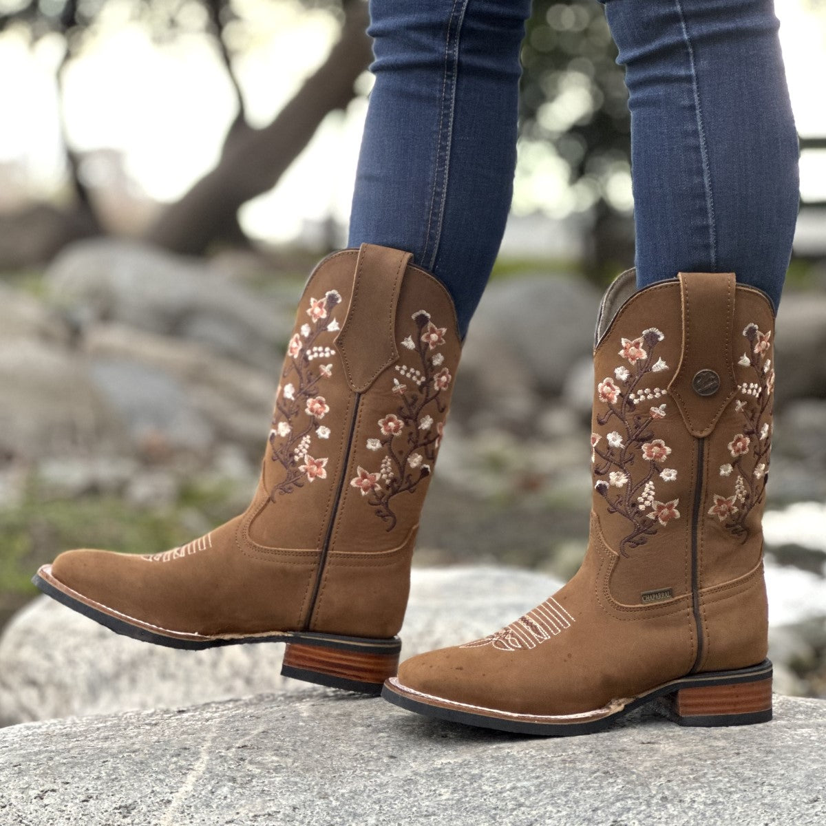 Botas fashion cowboy cortas mujer