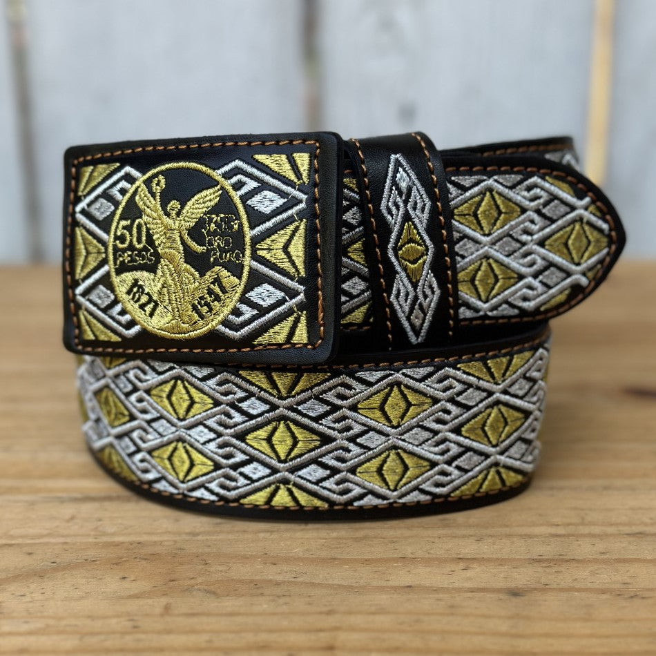 2 Centenario Gold Belt Western Belts for Men