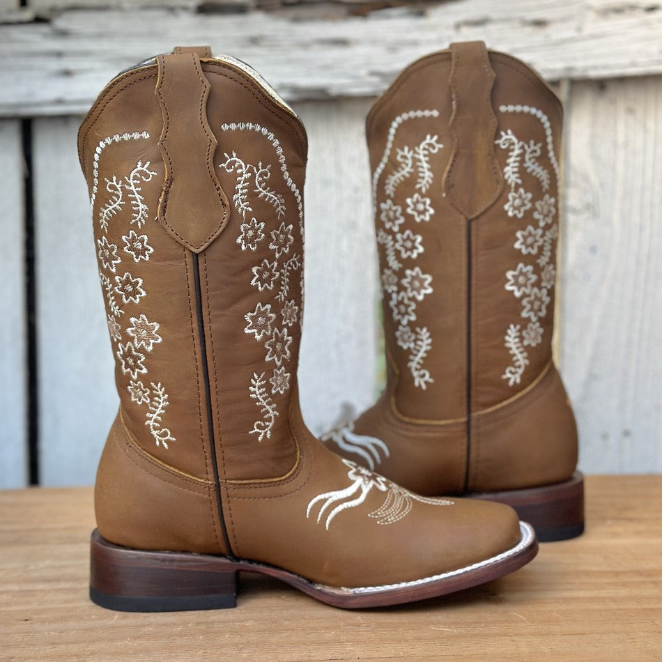 DA-Rosario Tan - Botas Vaqueras para Mujer - Botas Mexicanas Vaqueras (6)