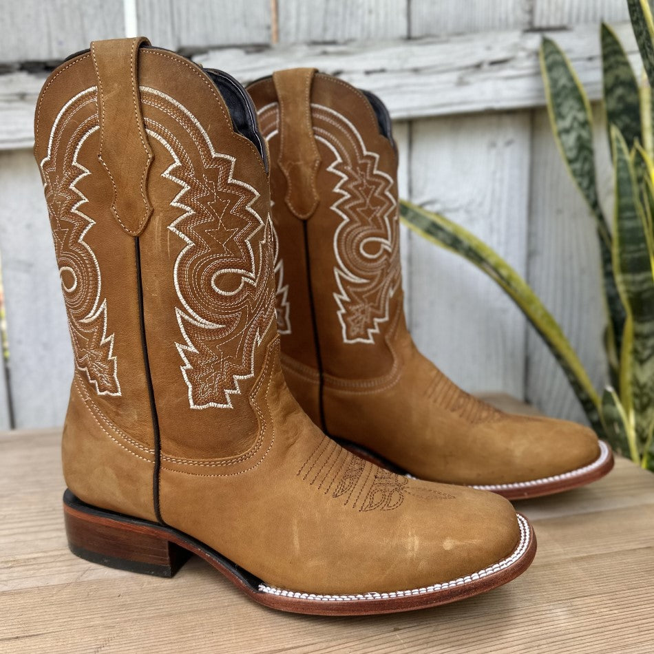 DB Roca Tan Western Boots for Men