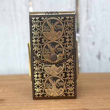 Funda Cortada a Láser "Centenario" Dorado - Fundas Vaqueras para Telefono