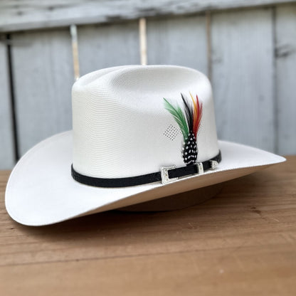 Sombrero Vaquero 1000X Chaparral Telar (Falda 3") Toquilla Negra Tombstone Hats - Sombrero Estilo Sinaloa