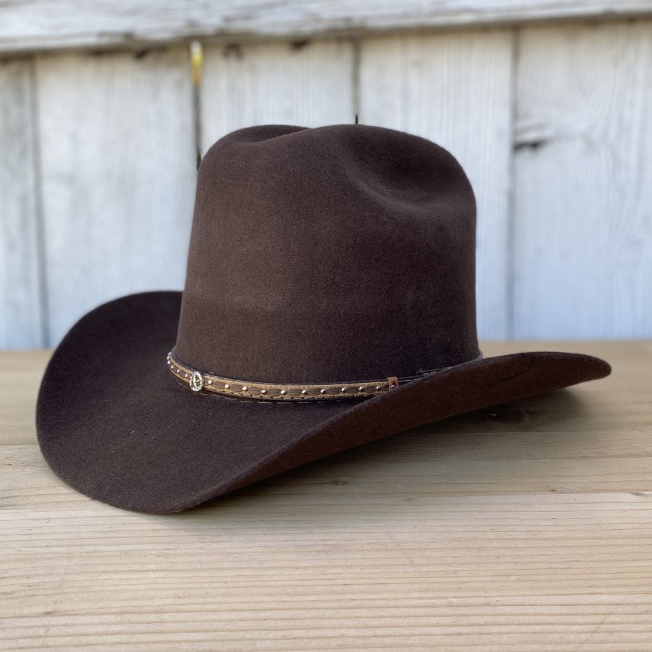 20X El Viejon Brown Rocha Hats Felt Cowboy Hat - Western Felt Hats