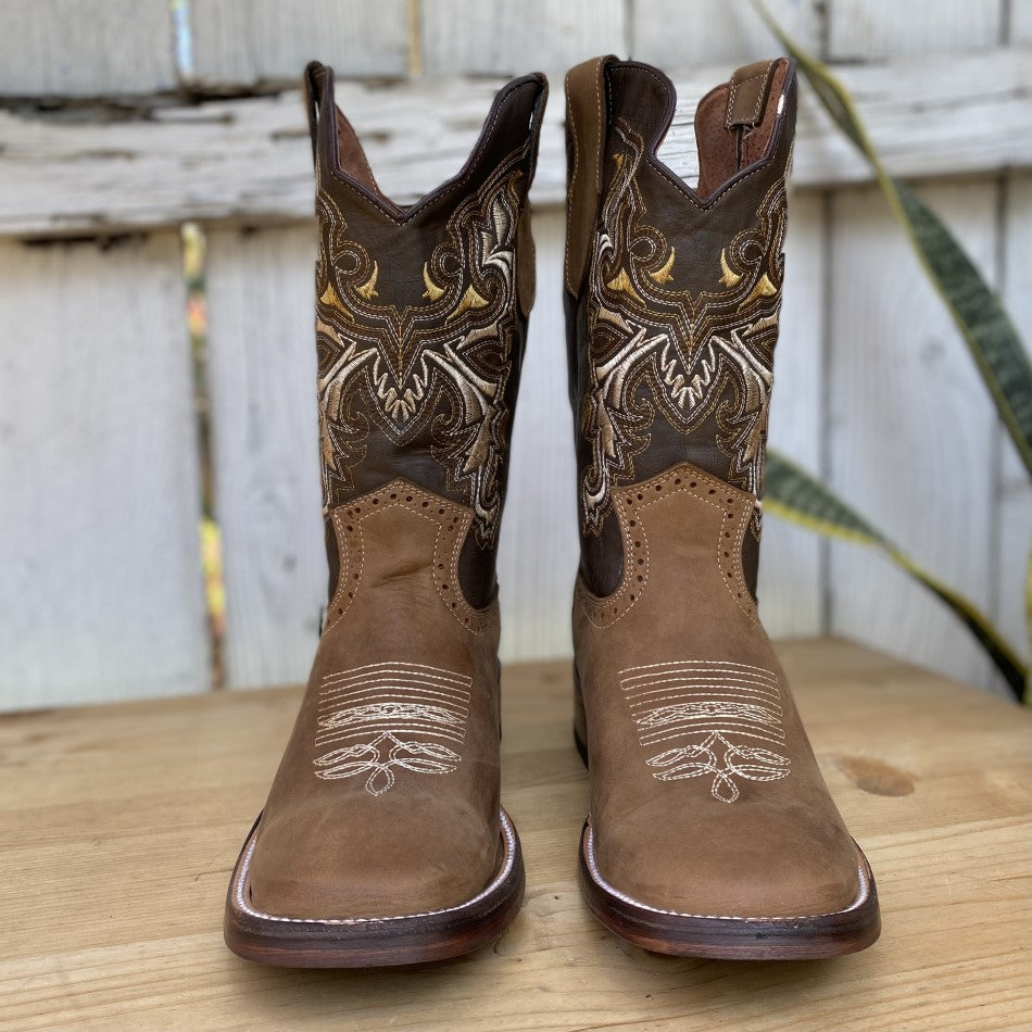 010 Crazy Brown - Western Boots for Men