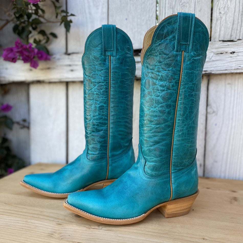 Red Hawk Turquoise Western Boots for Women Women s Cowgirl Boot