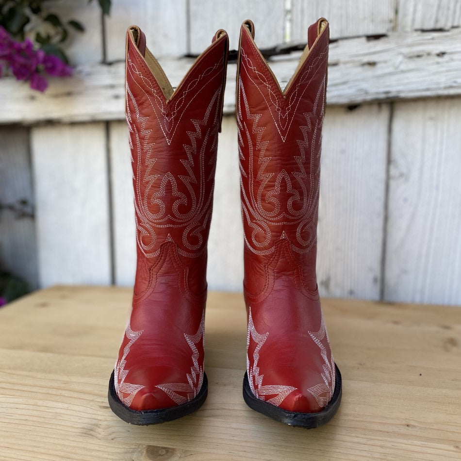 Red Hawk Ruby Rojo Botas Vaqueras para Mujer Bota Vaquera