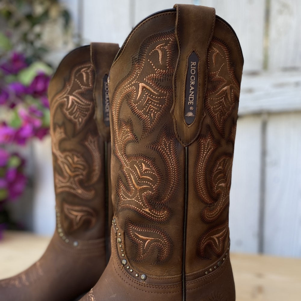 Bota Vaquera LS 20 Rio Grande Botas Vaqueras para Mujer de Mexico