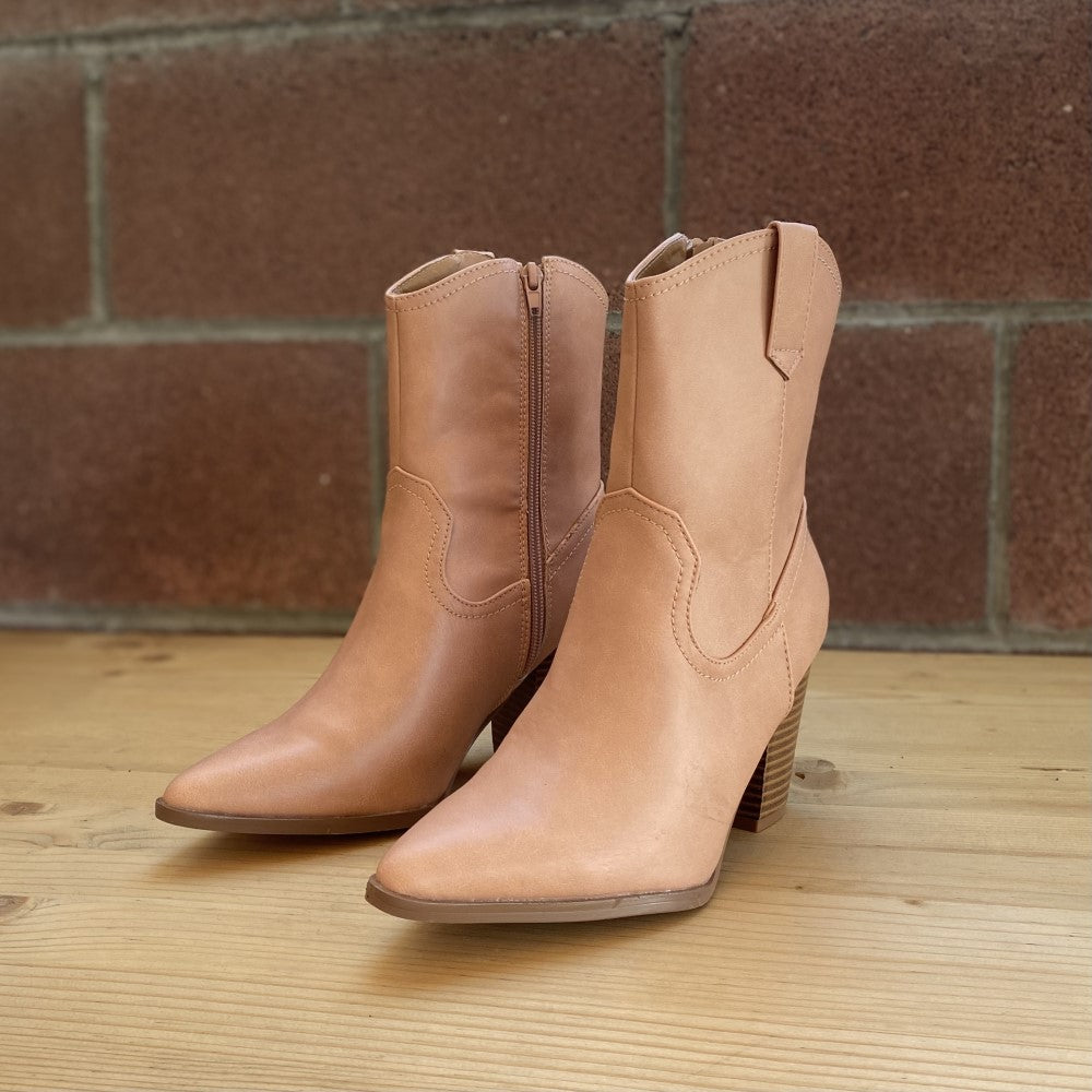 Botas nude top
