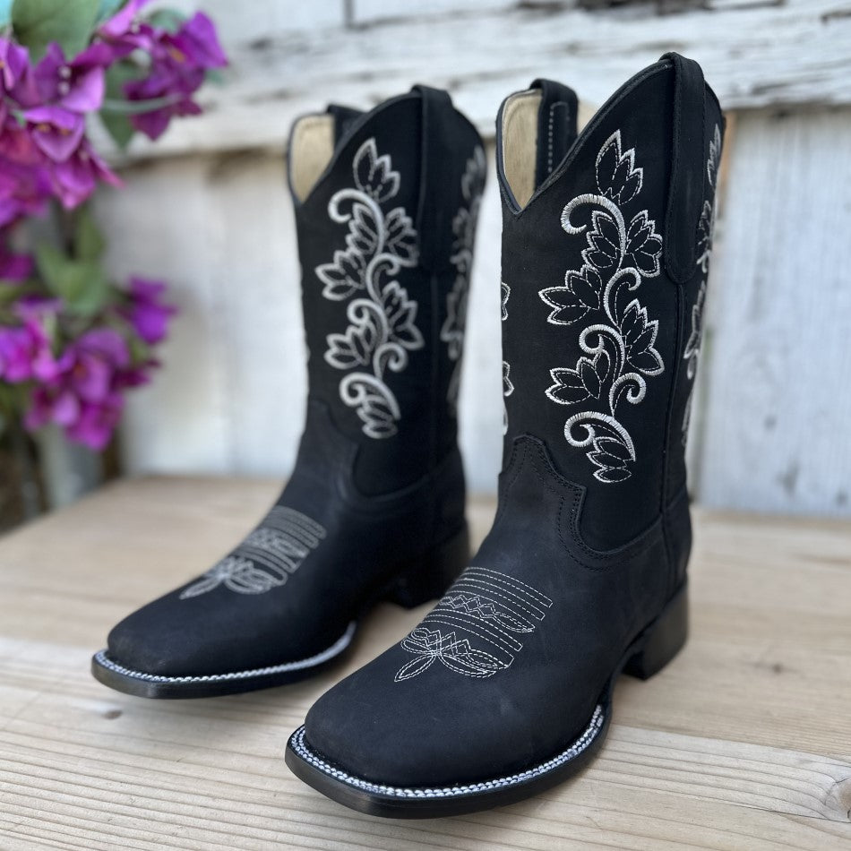 Womens black western on sale boots