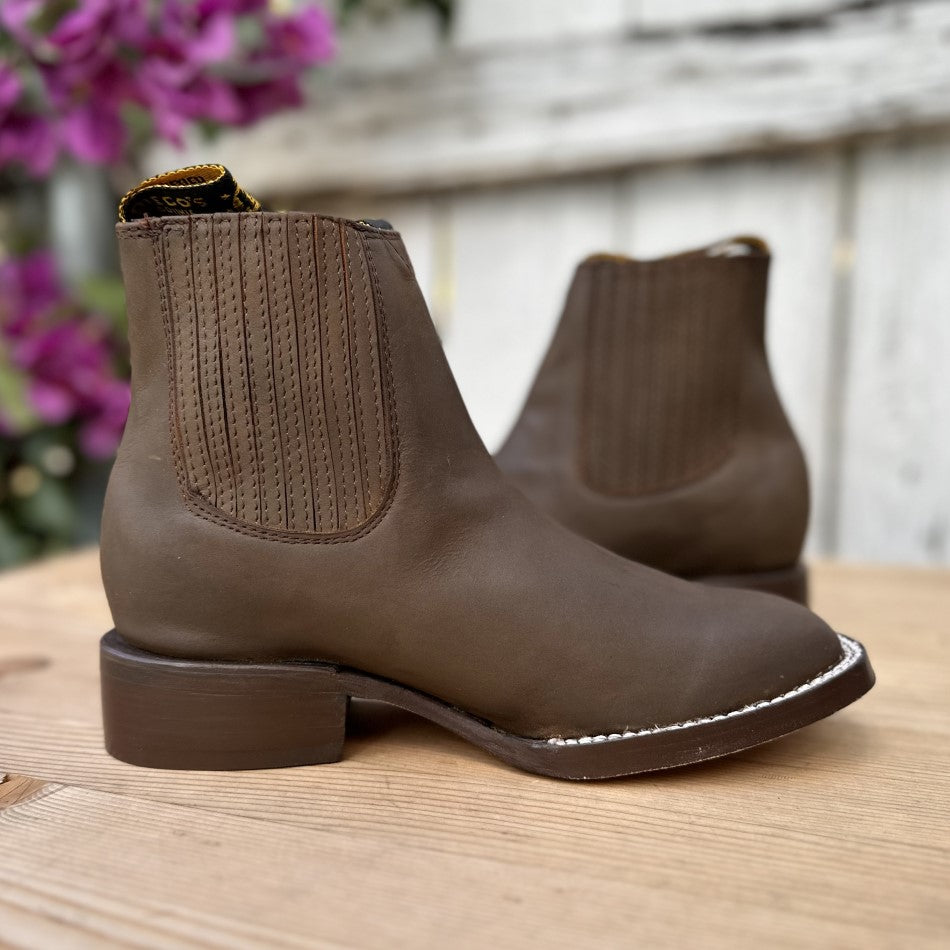 SB 720 Cafe Botines Vaqueros para Mujer Botines Vaqueros